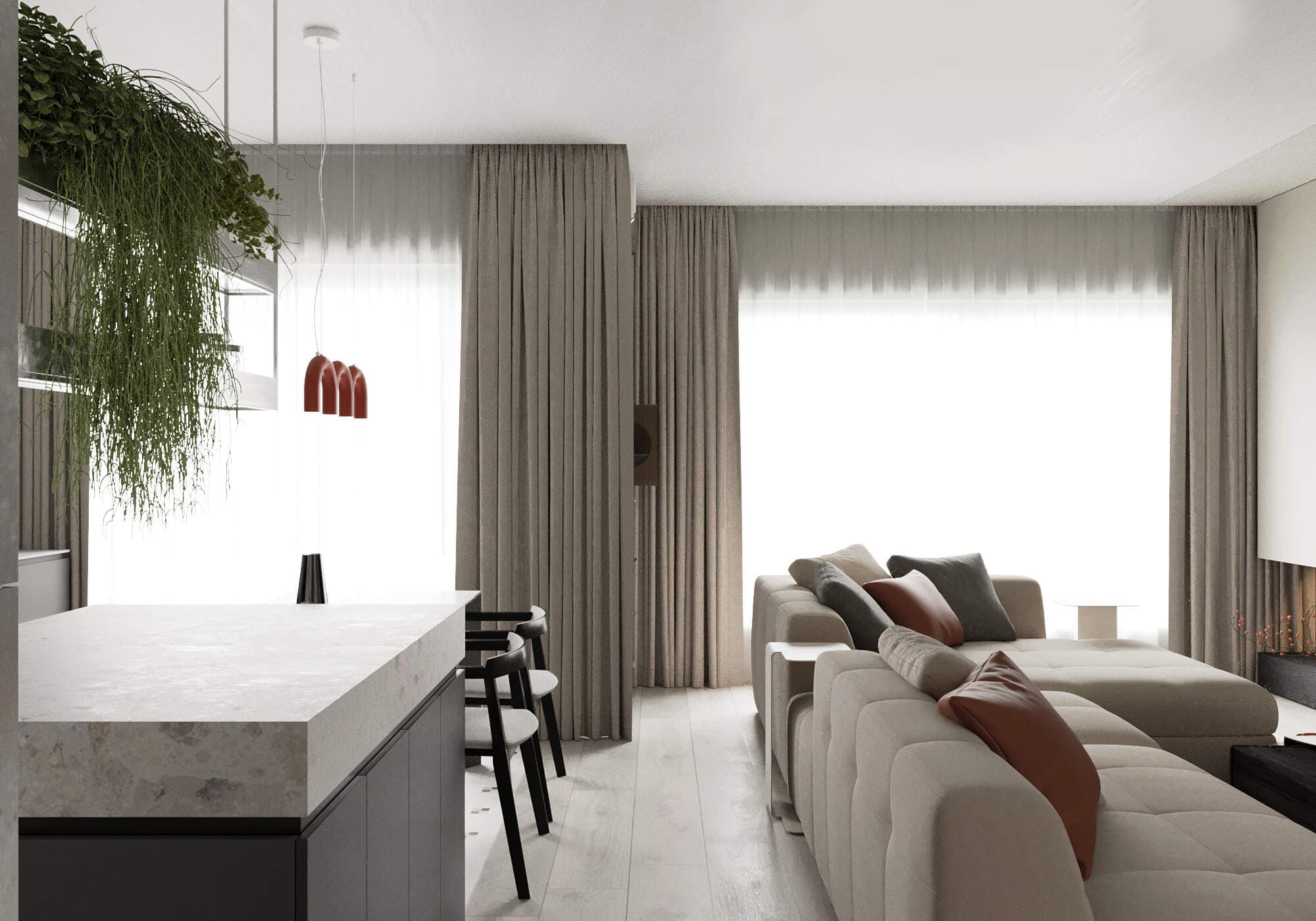 Calm Contemporary Home gallery image 1